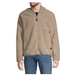 RAINFOREST Faux Fur Hooded Jacket NWOT‎ in Tan